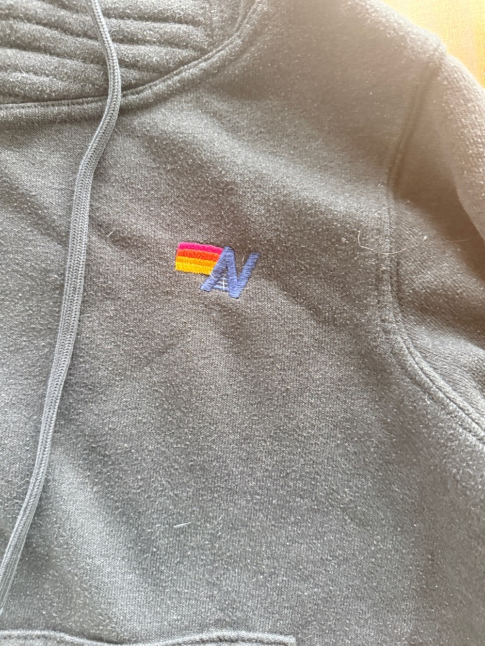 Aviator Nation Ninja Pullover Hoodie- black - Picture 4 of 4